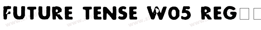 Future Tense W05 Reg字体转换